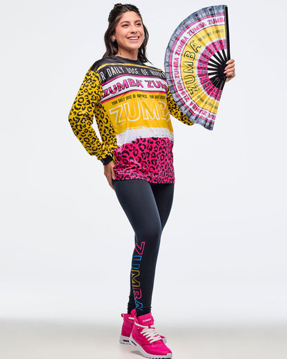 Sizzlin' Sporty Long Sleeve Top