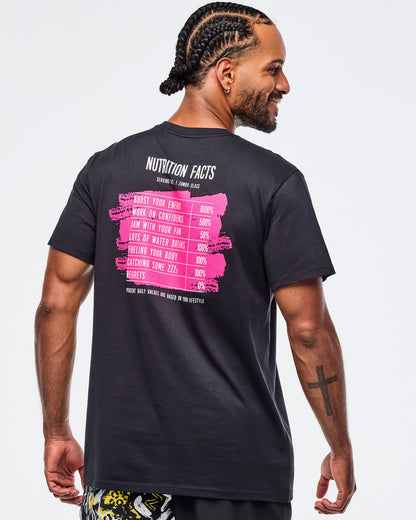 Sizzlin' Crew Neck Tee - Bold Black