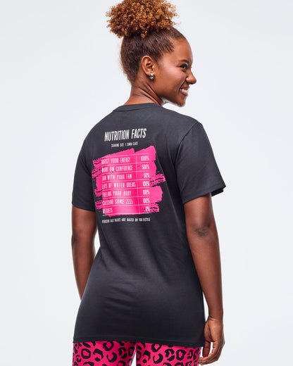 Sizzlin' Crew Neck Tee - Bold Black