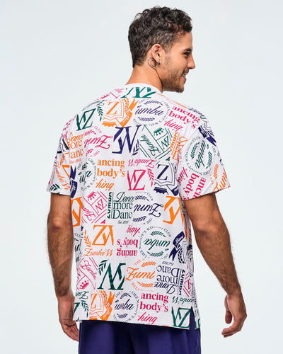 Class of 2001 Oversized Crew Neck Top