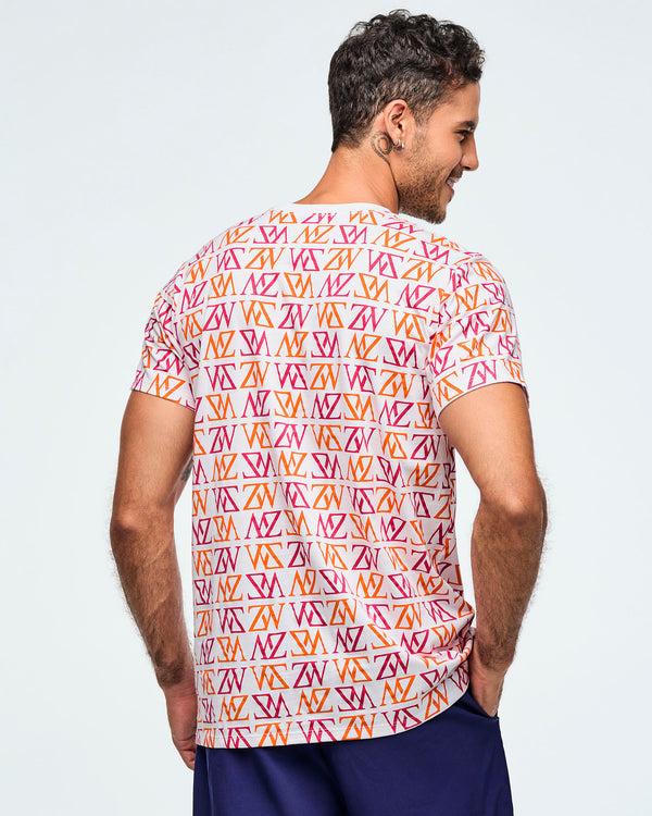 Class of 2001 Unisex Crew Neck Tee - White/Pink