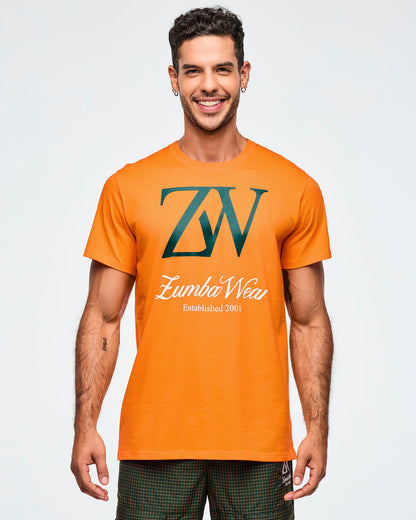 Class of 2001 Unisex Crew Neck Tee - Orange Punch
