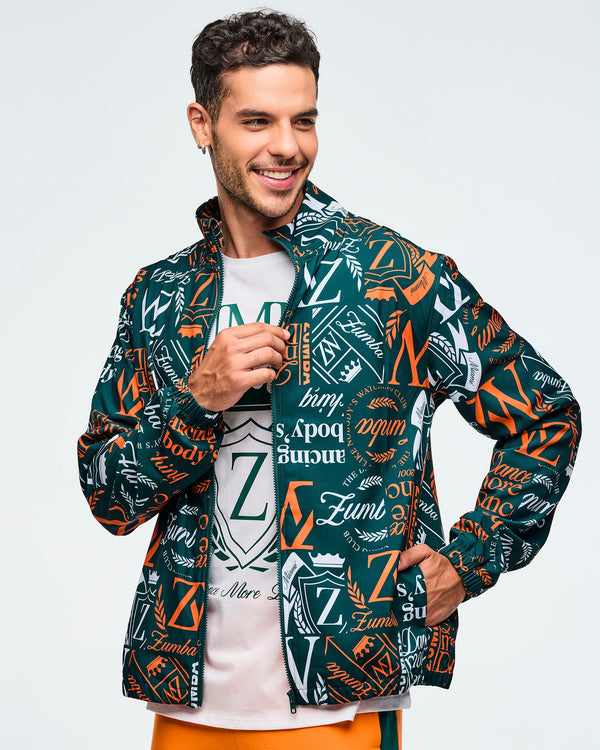 Class of 2001 Unisex Mock Neck Woven Jacket