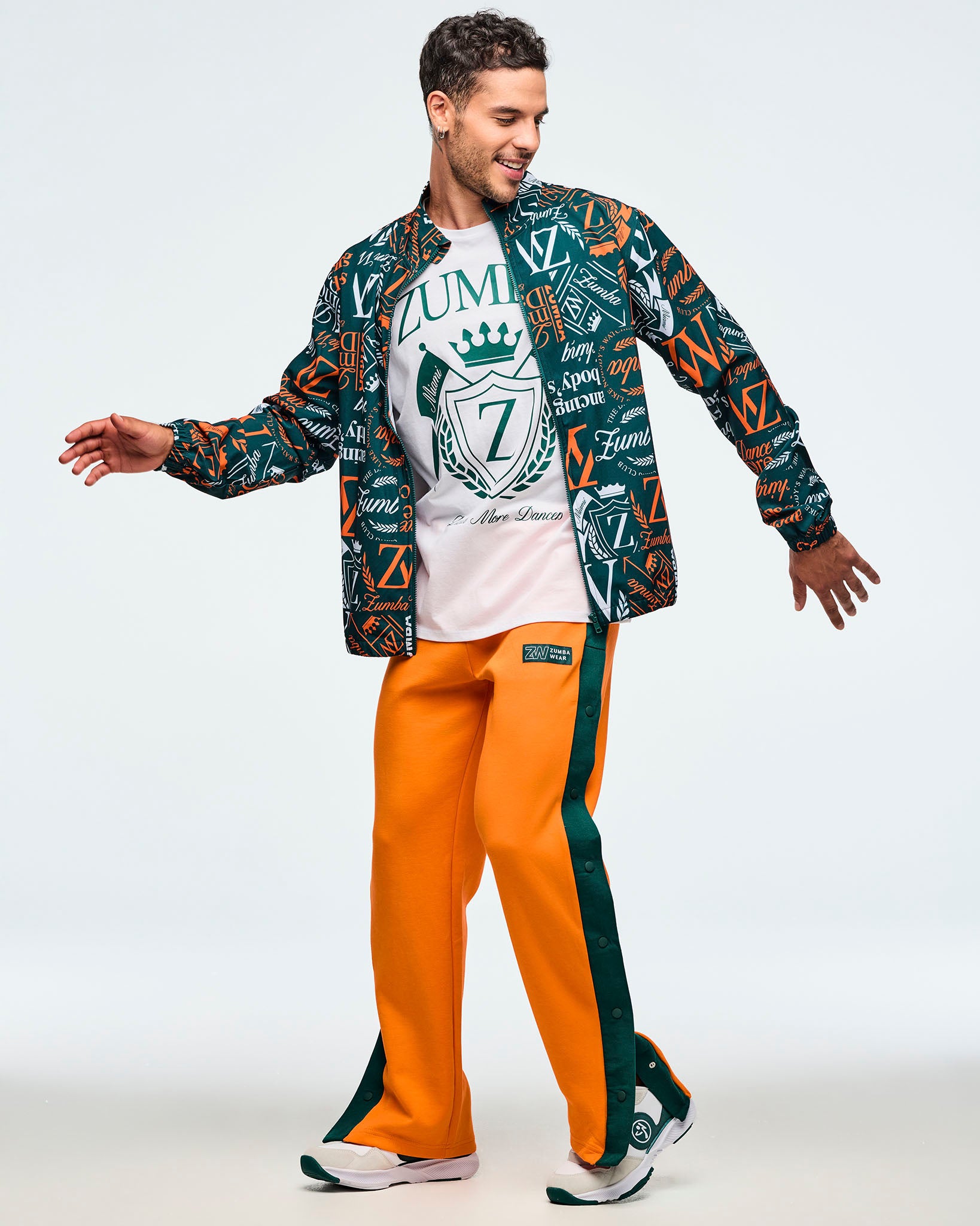 Class of 2001 Unisex Mock Neck Woven Jacket – Zumba Wear