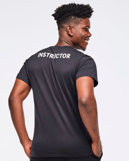 Zumba Crew Neck Instructor Tee - Bold Black