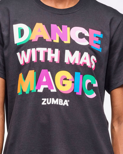 Zumba Crew Neck Instructor Tee - Bold Black