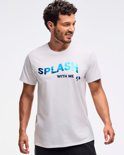 Aqua Zumba Instructor Tee - White