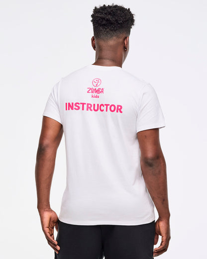Zumba Kids Instructor Tee - White
