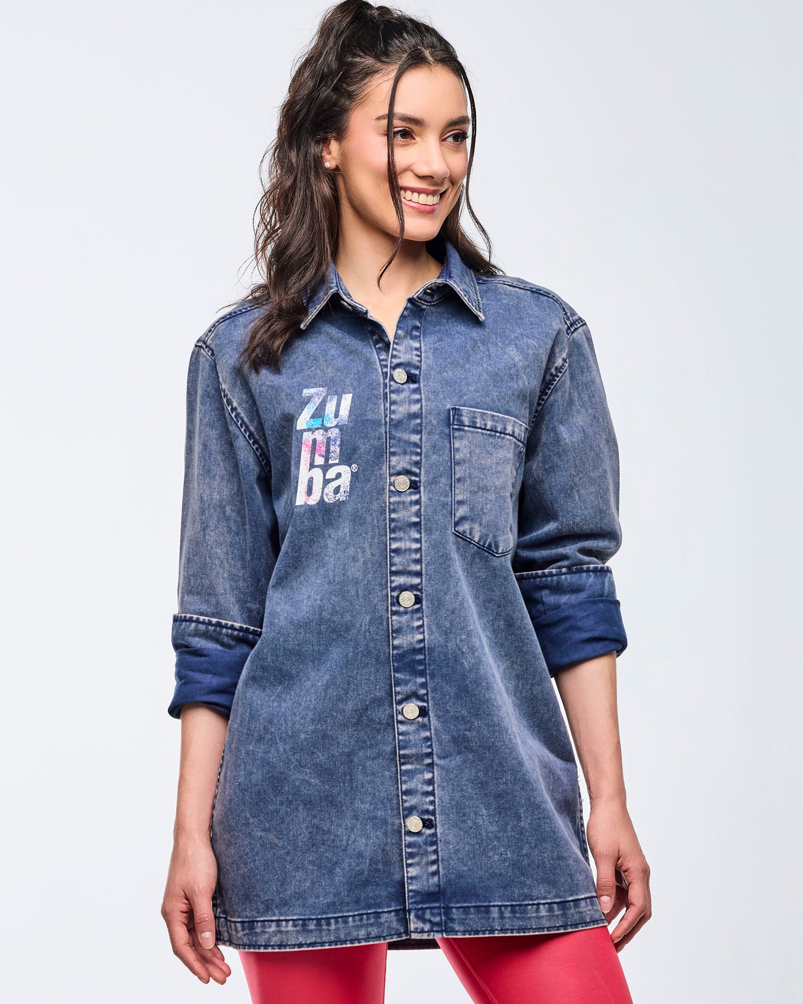 Apres Zumba Button-Up Shacket – Zumba Wear | STRONG iD