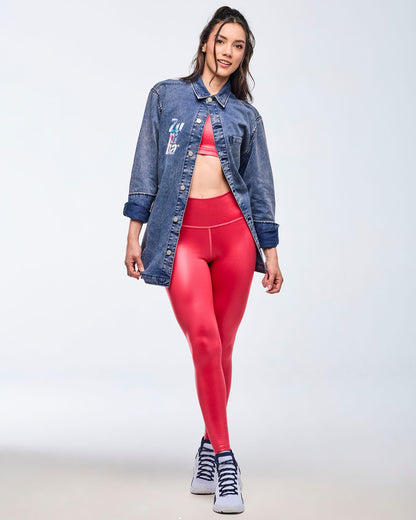 Apres Zumba Button-Up Shacket