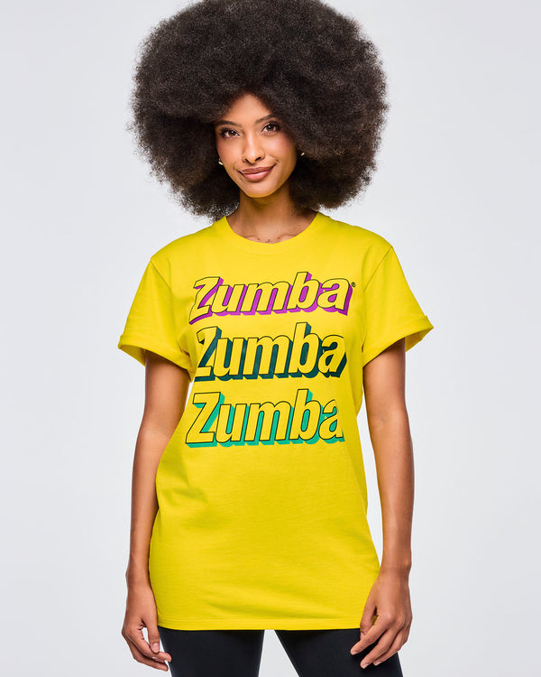 Apres Zumba Unisex Crew Neck Tee - Sunrays