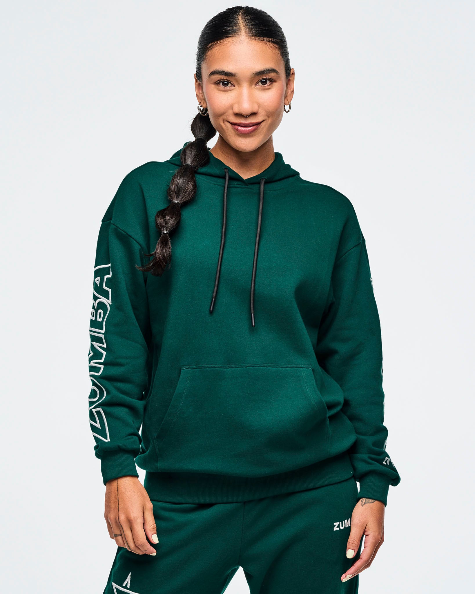 Zumba Wear ストライプジャケット Zumba Fun And Happy Zip-Up Track