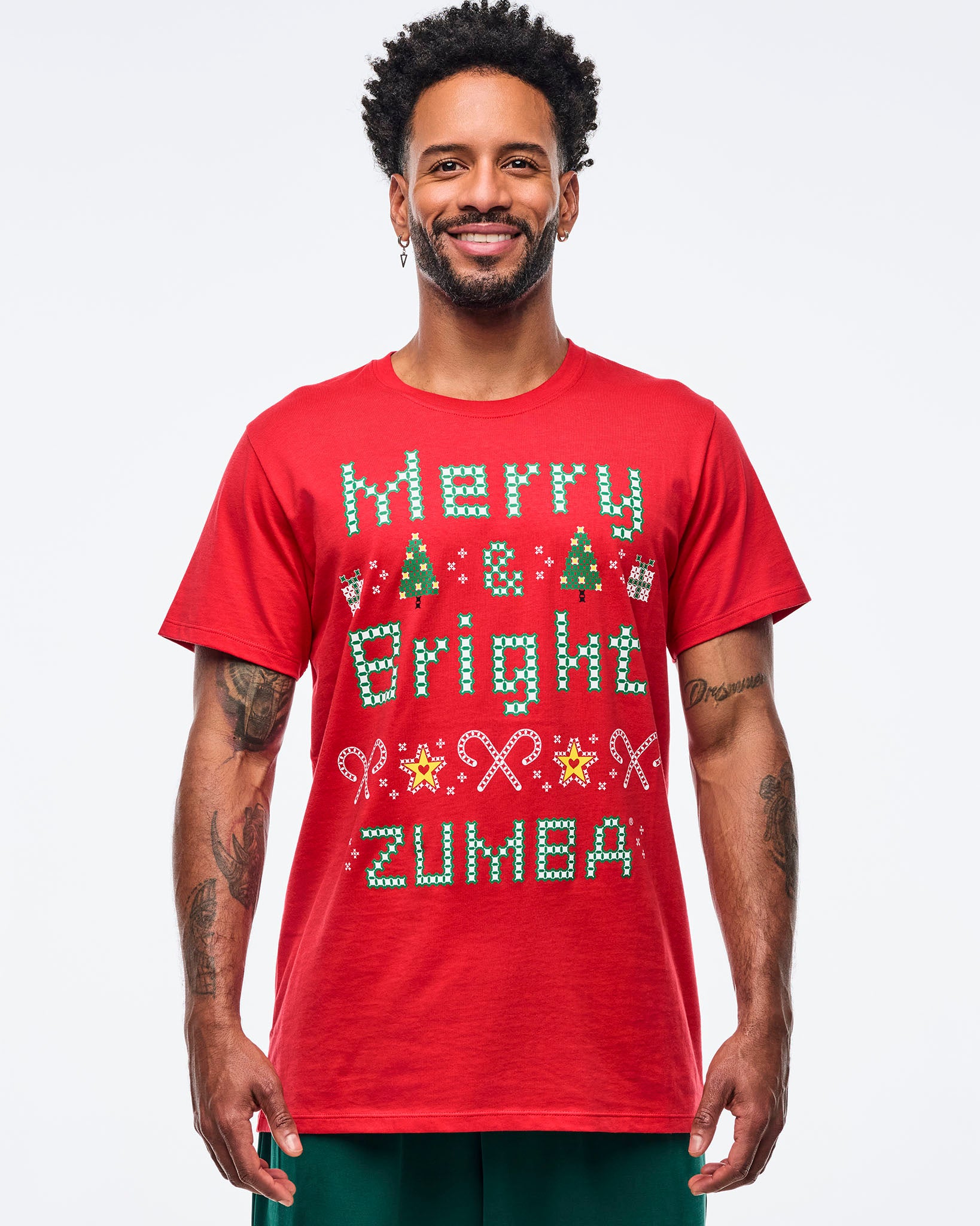 Zumba Holiday Unisex Crew Neck Tee - Red – Zumba Wear | STRONG iD