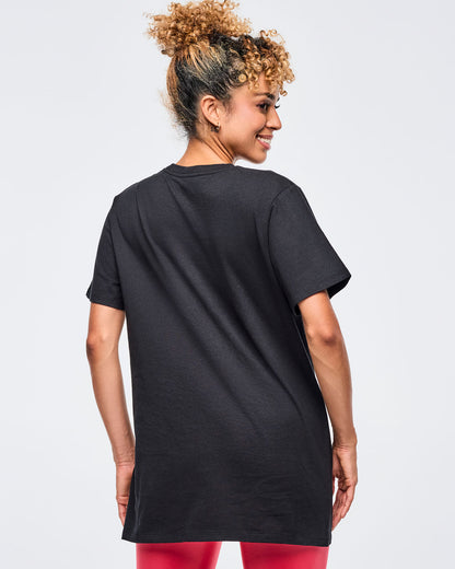 Zumba Holiday Unisex Crew Neck Tee - Black