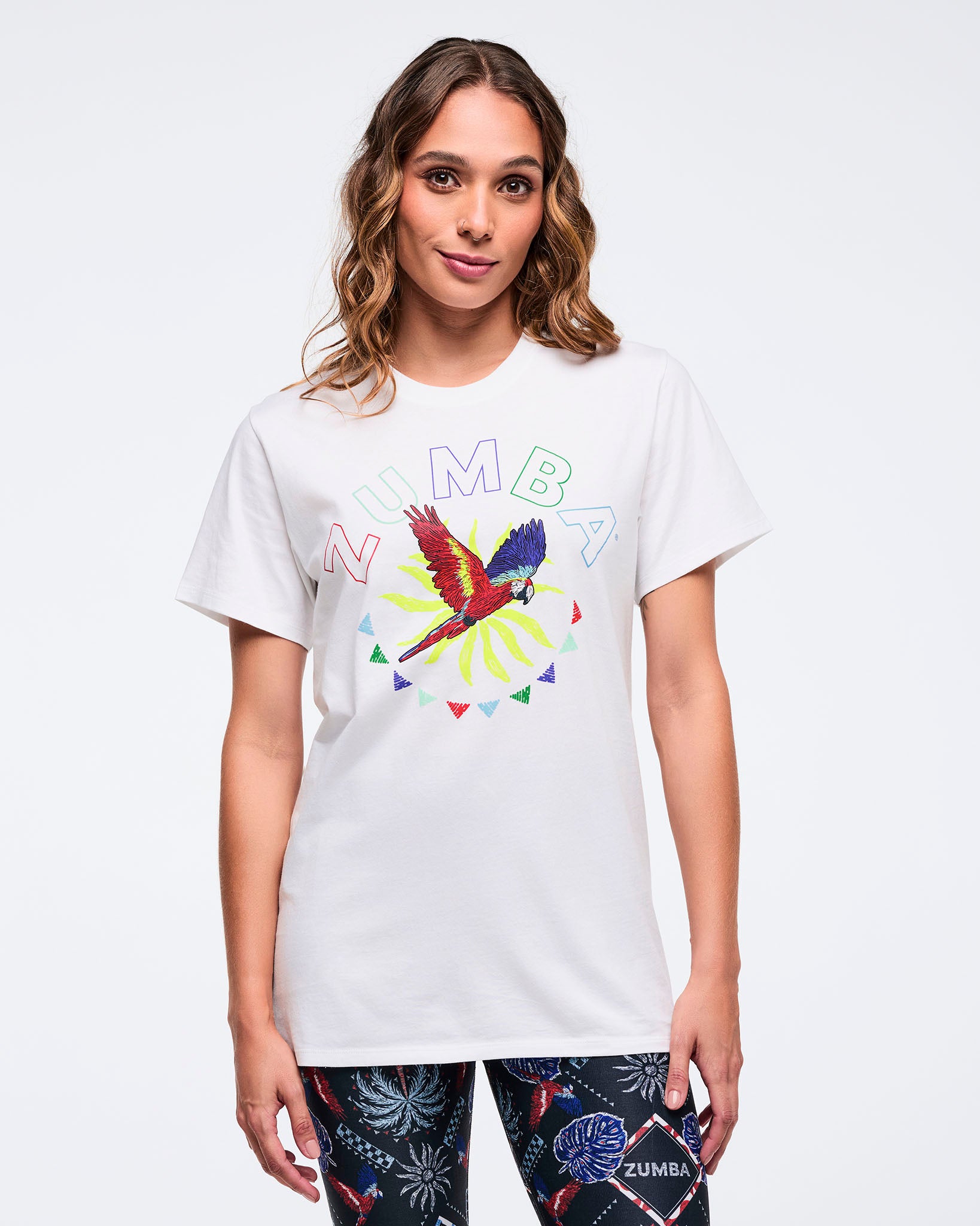 Latin Movement Unisex Crew Neck Tee - White – Zumba Wear | STRONG iD