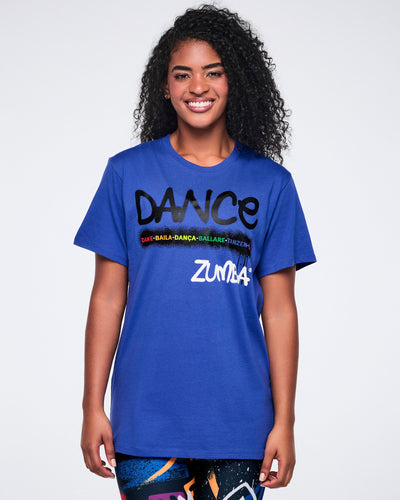 Pride Unisex Crew Neck Tee - Blue
