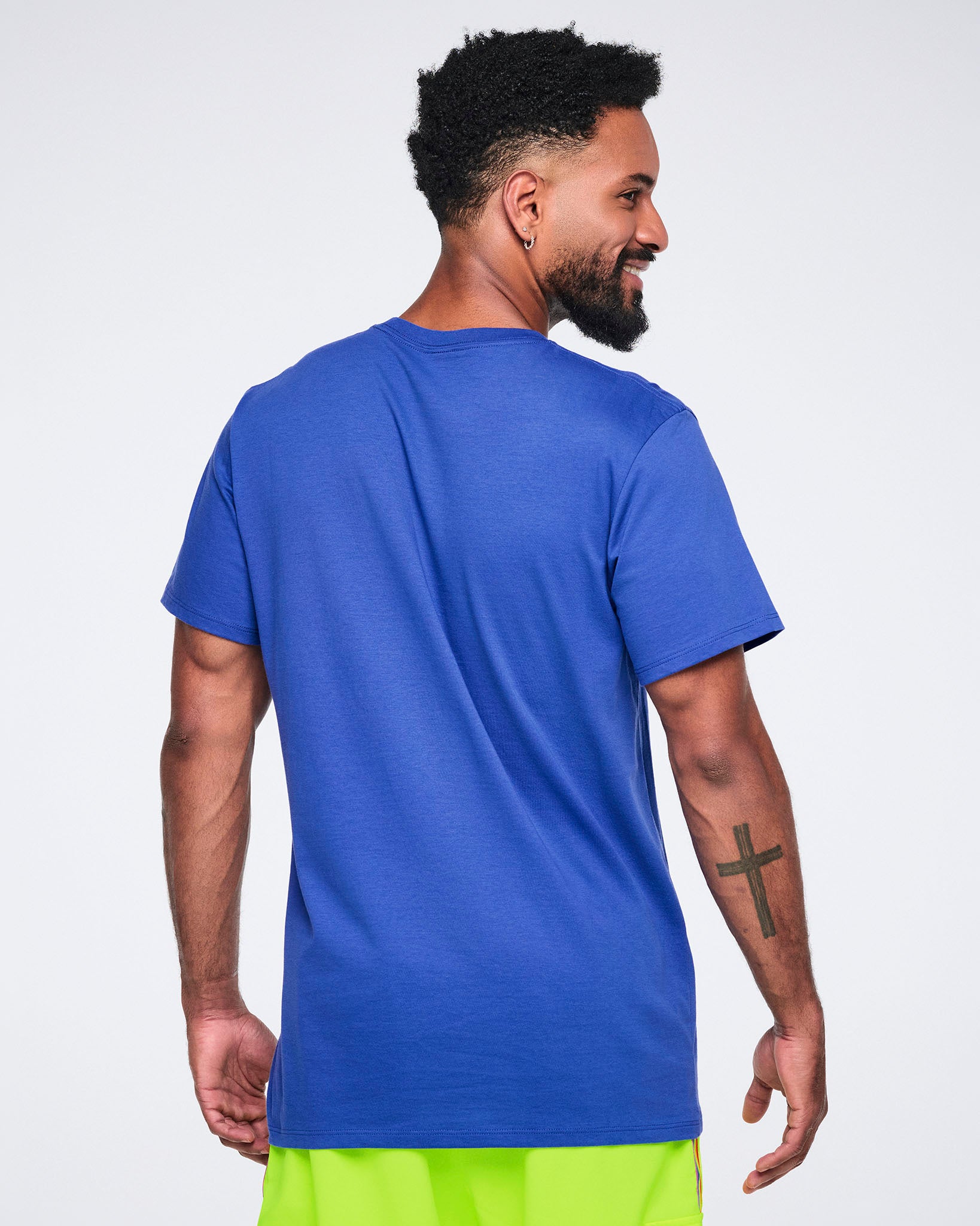 Pride Unisex Crew Neck Tee - Blue – Zumba Wear | STRONG iD