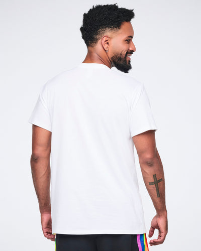 Pride Unisex Crew Neck Tee - White