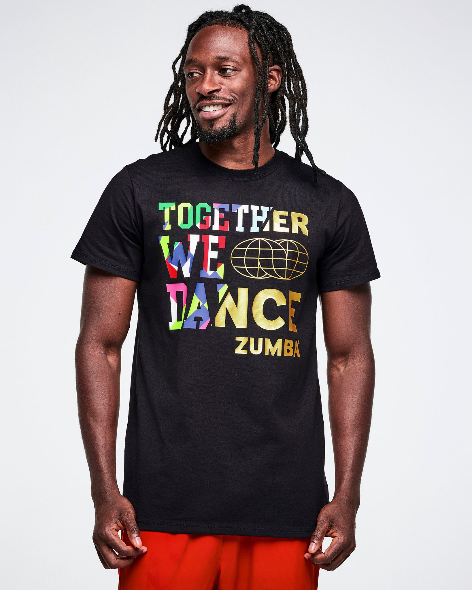Worldwide Unisex Crew Neck Tee - Black – Zumba Wear | STRONG iD