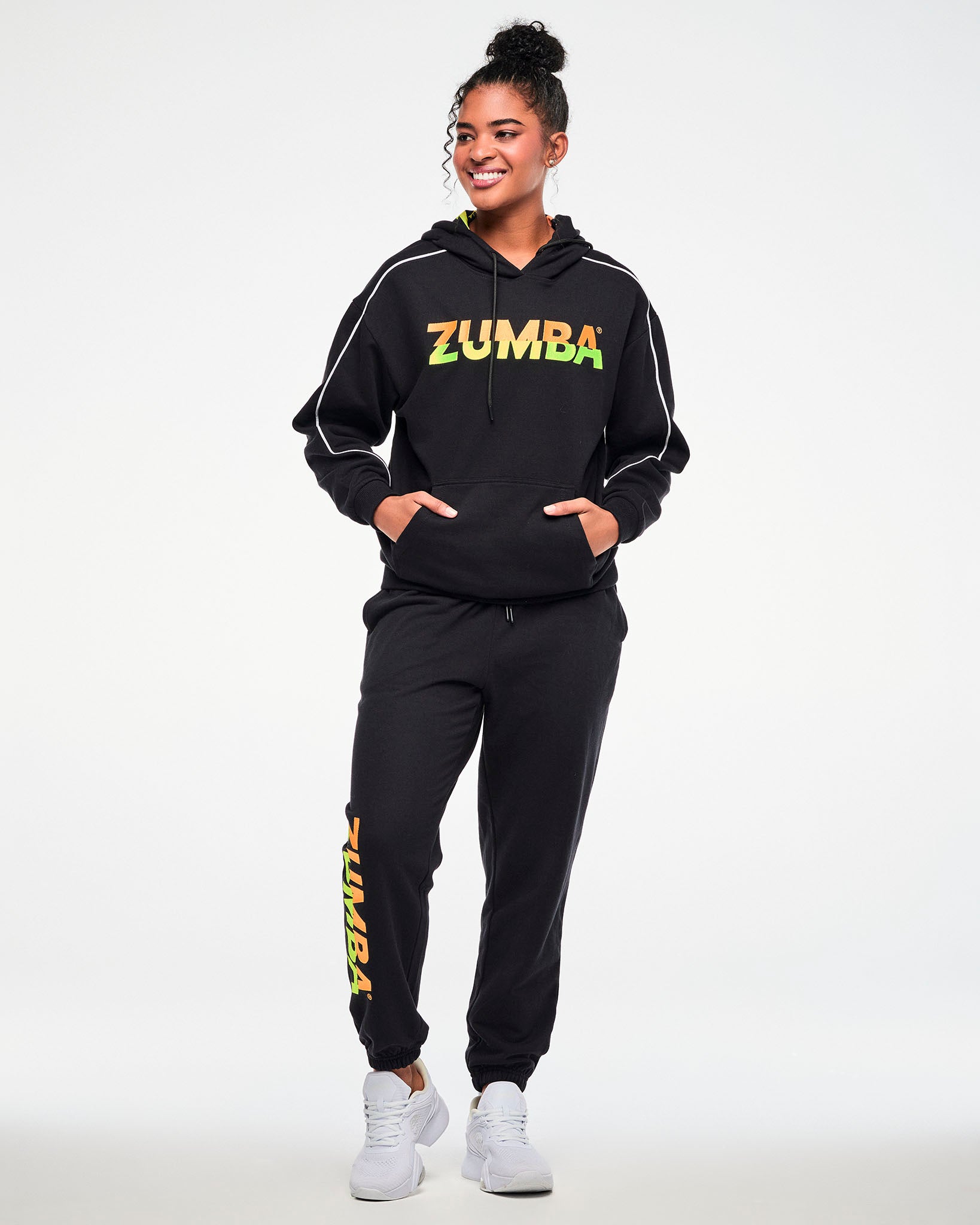 ZUMBA ウェア Electric Feel Unisex Pullover Hoodie – Zumba Wear | STRONG iD