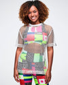 Worldwide Unisex Mesh Crew Neck Top