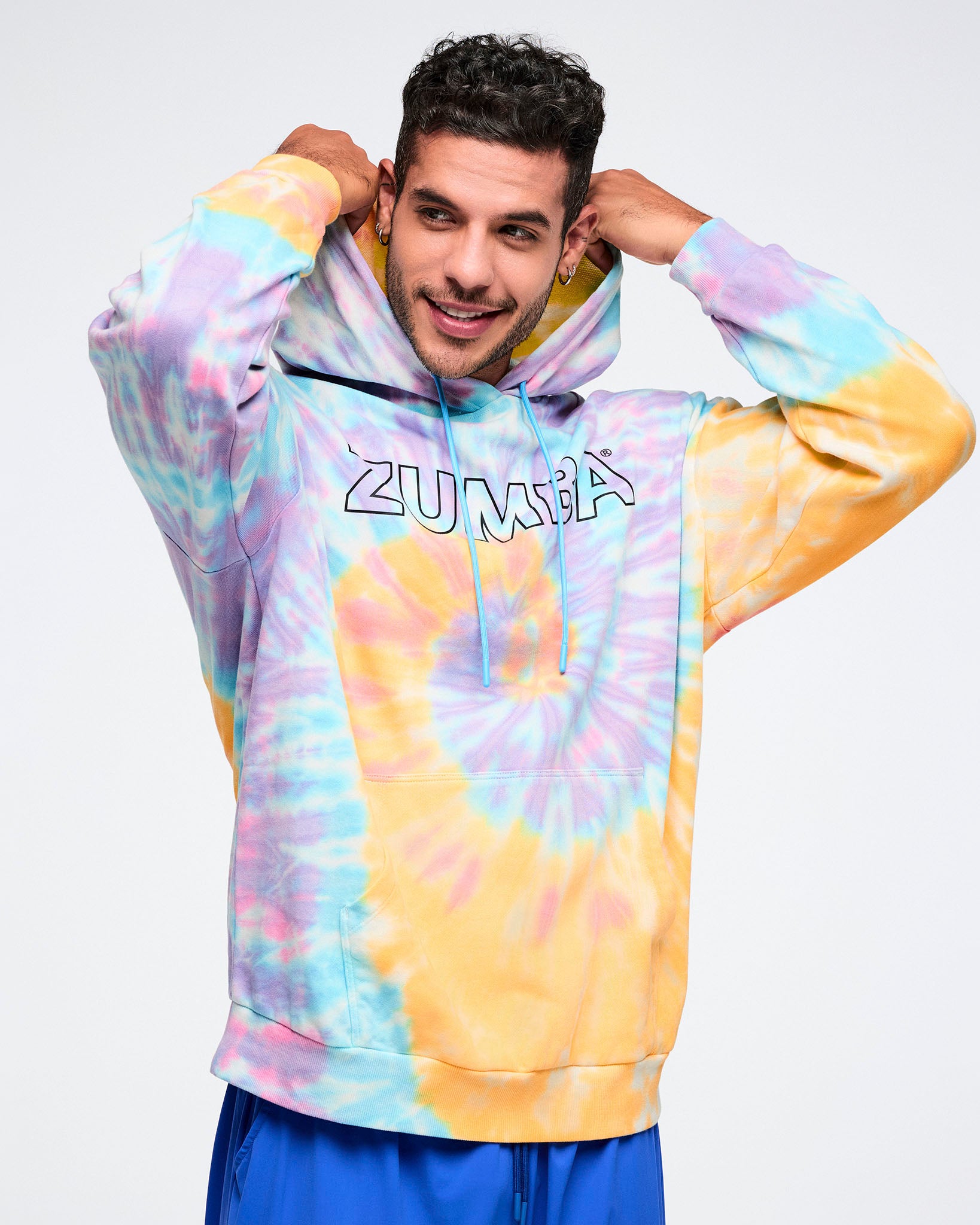 Unisex Tie-Dye Pullover Hoodie – Zumba Wear | STRONG iD