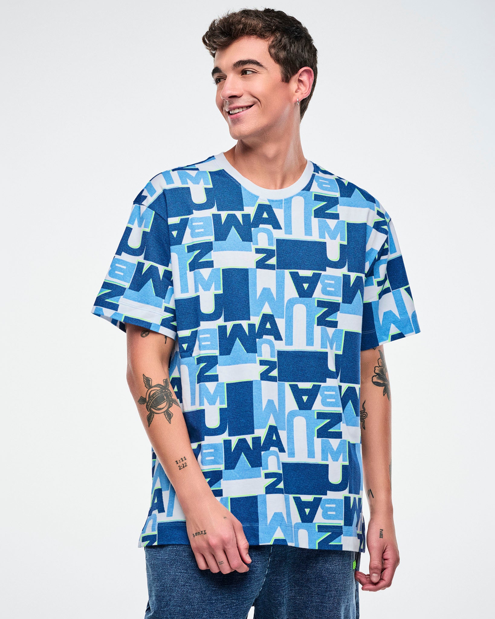 Jean Jamz Oversized Crew Neck Top – Zumba Wear | STRONG iD