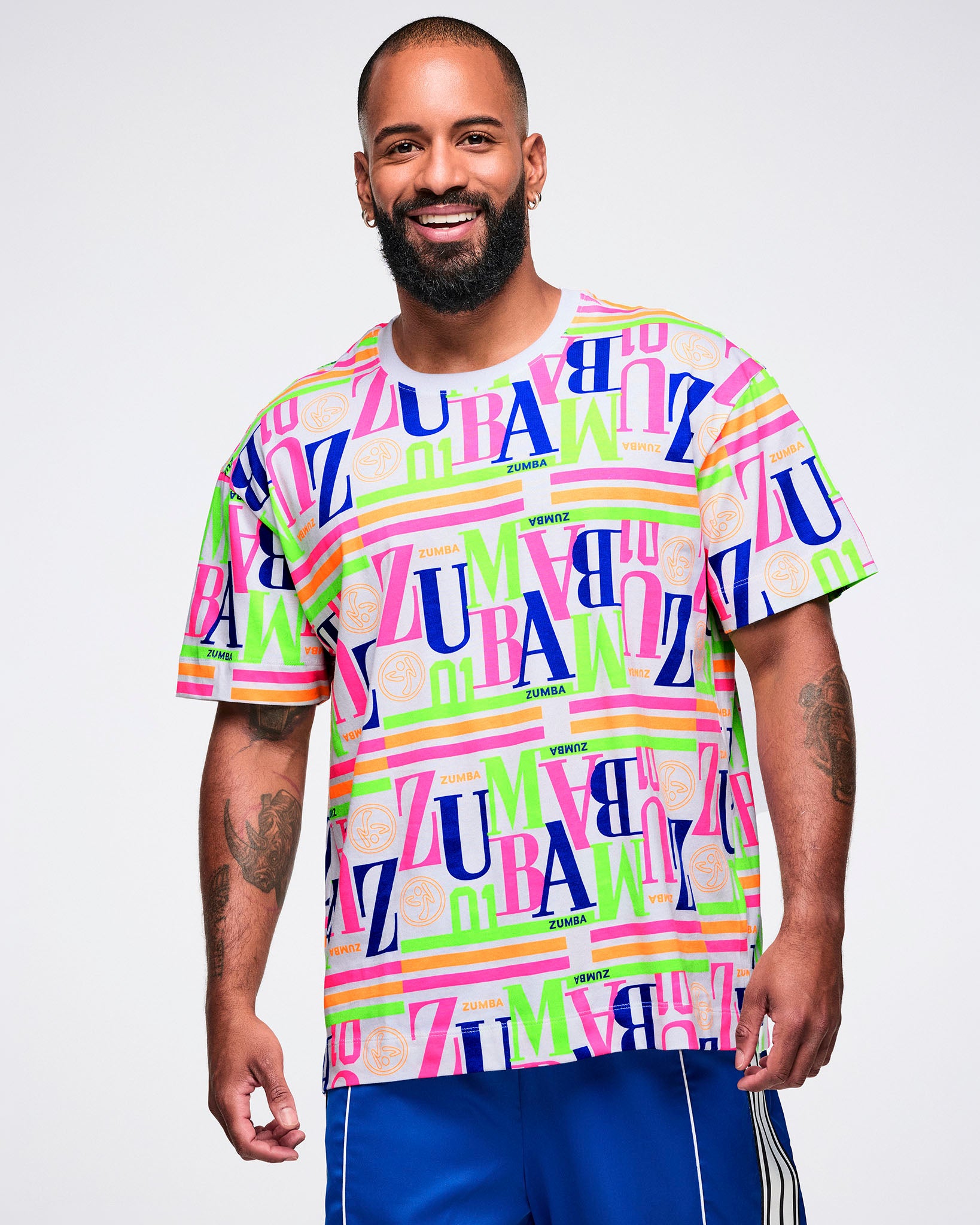 Dale-Z Unisex Oversized Crew Neck Top – Zumba Wear | STRONG iD
