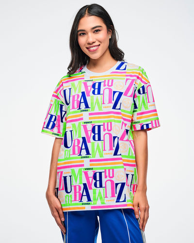 Dale-Z Unisex Oversized Crew Neck Top