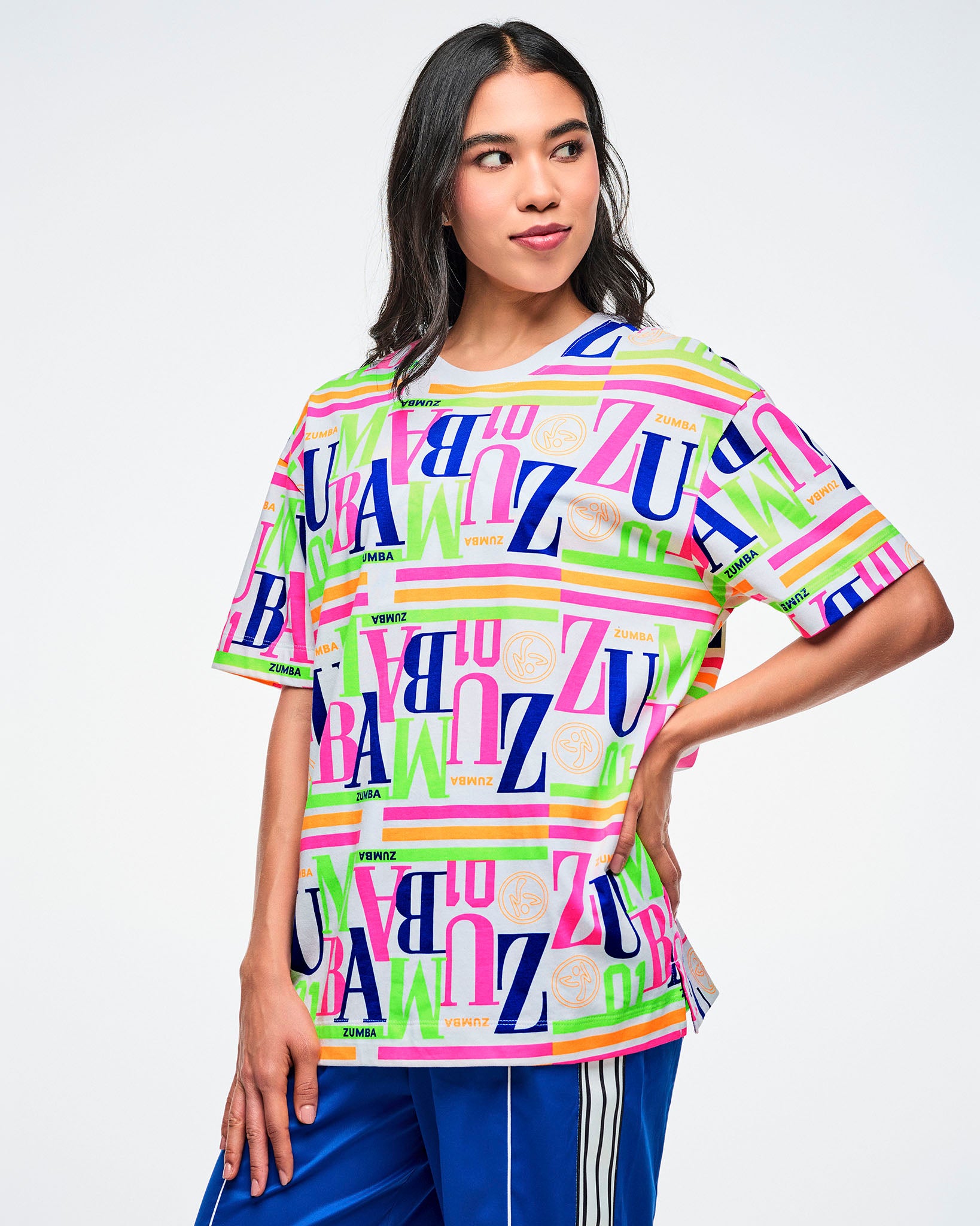 Dale-Z Unisex Oversized Crew Neck Top – Zumba Wear | STRONG iD