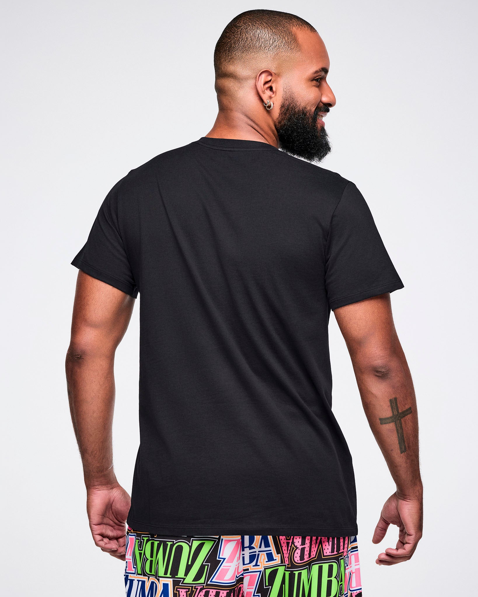 Dale-Z Unisex Crew Neck Tee - Black – Zumba Wear | STRONG iD