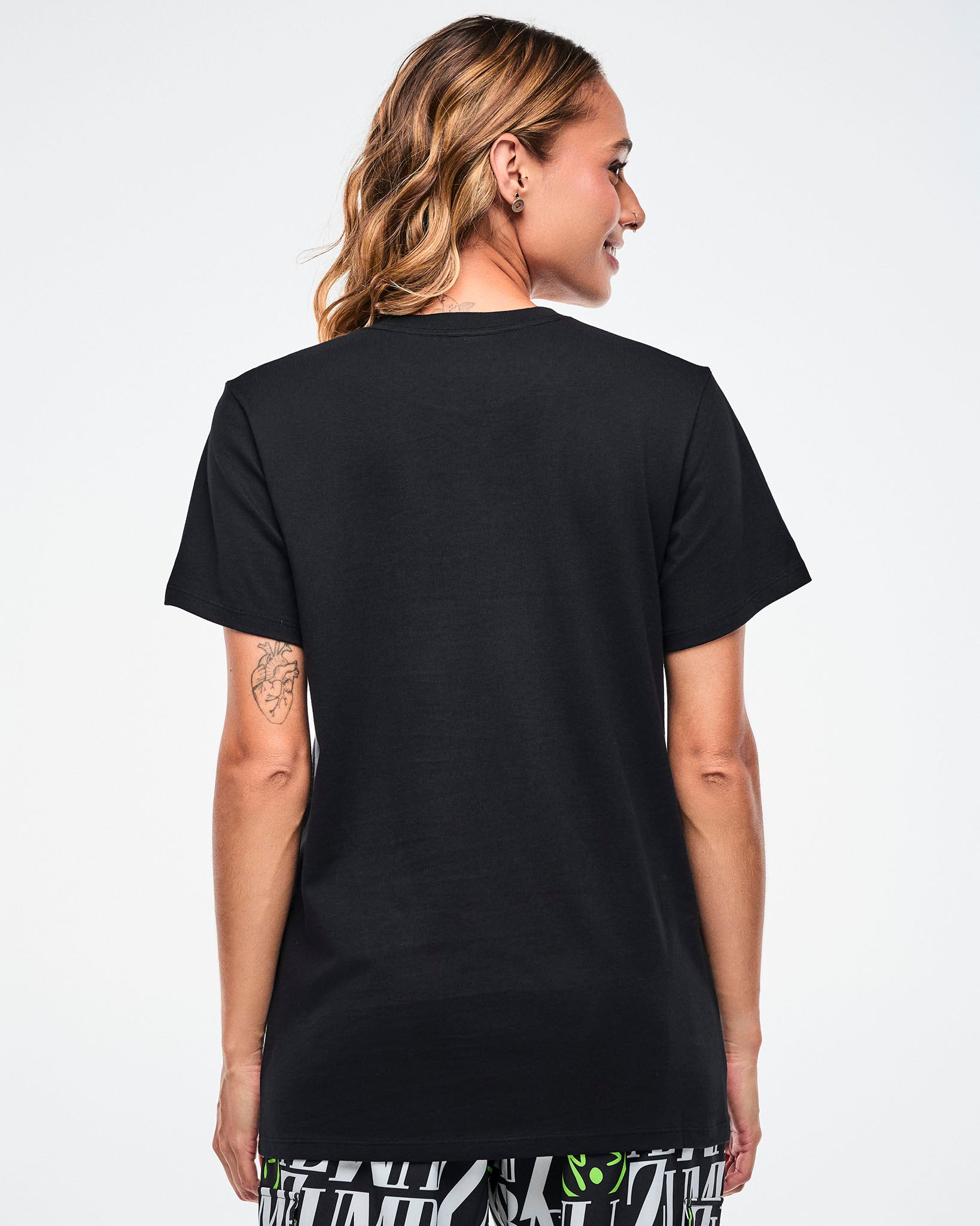 Dale-Z Unisex Crew Neck Tee - Black – Zumba Wear | STRONG iD