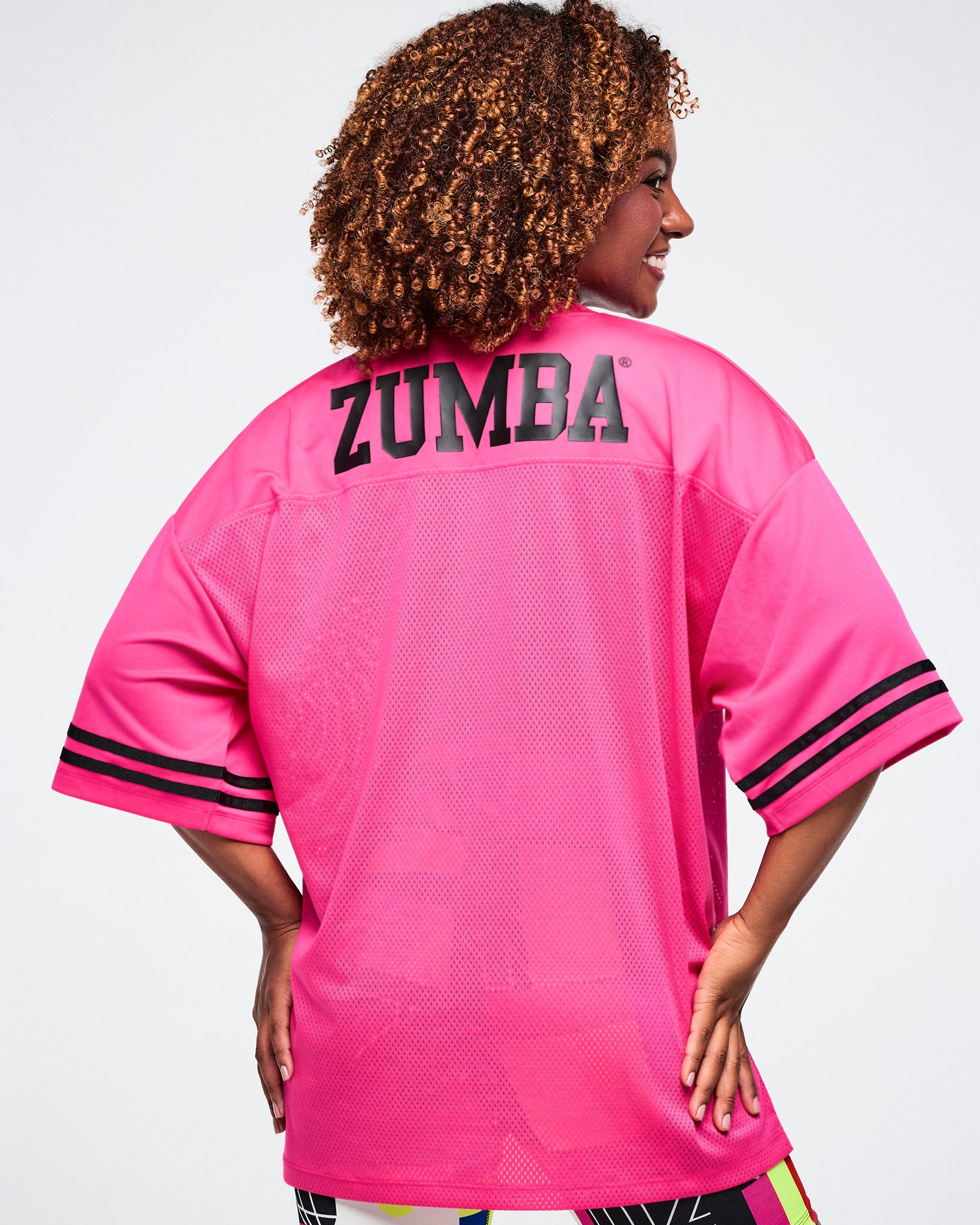 Worldwide Oversized Mesh Top – Zumba Wear | STRONG iD