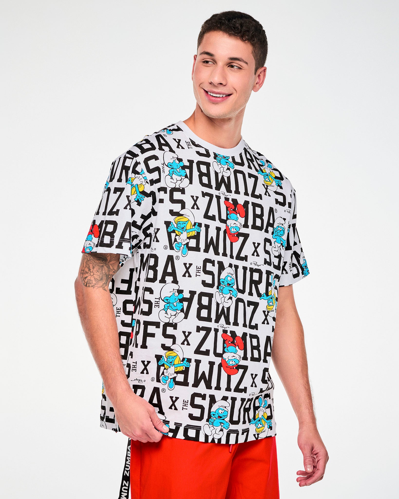 Zumba X The Smurfs Unisex Oversized Top – Zumba Wear | STRONG iD