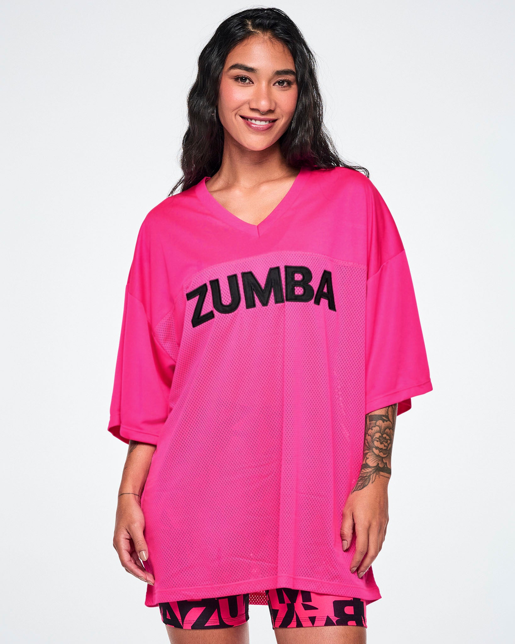 Ultrabright Oversized Unisex Mesh Sports Jersey