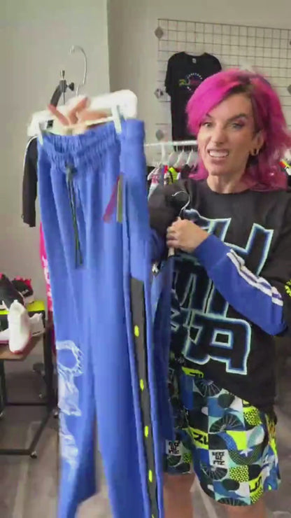 Eastern Flavor Men's Side Snap Pant