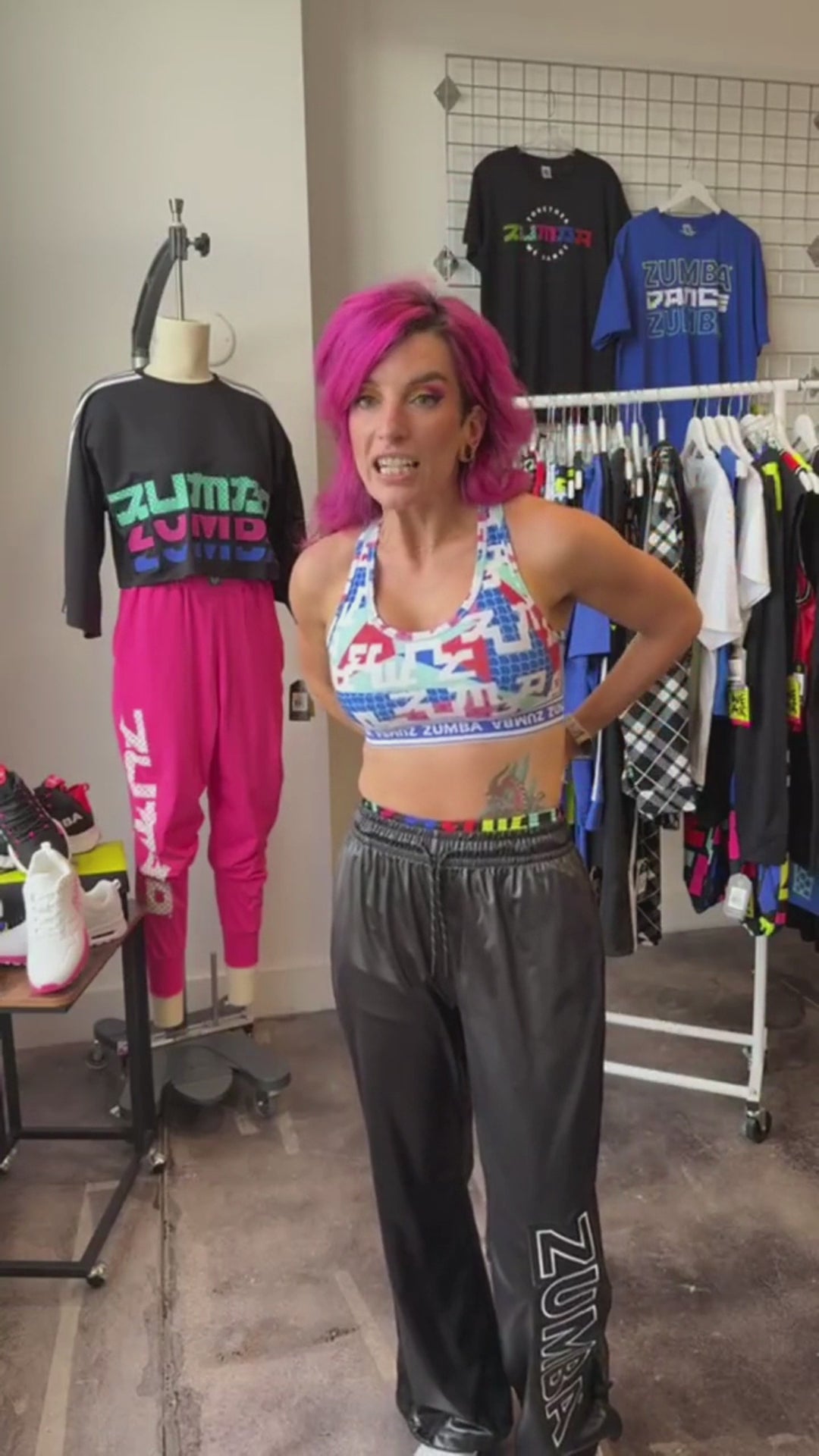 Eastern Flavor Wide Leg Track Pants – Zumba Wear | STRONG iD