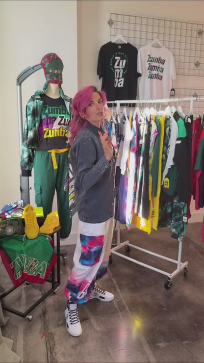 Apres Zumba High Neck Colorblock Tank