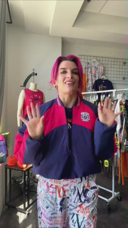 Class of 2001 Color Blocked Puffer Jacket