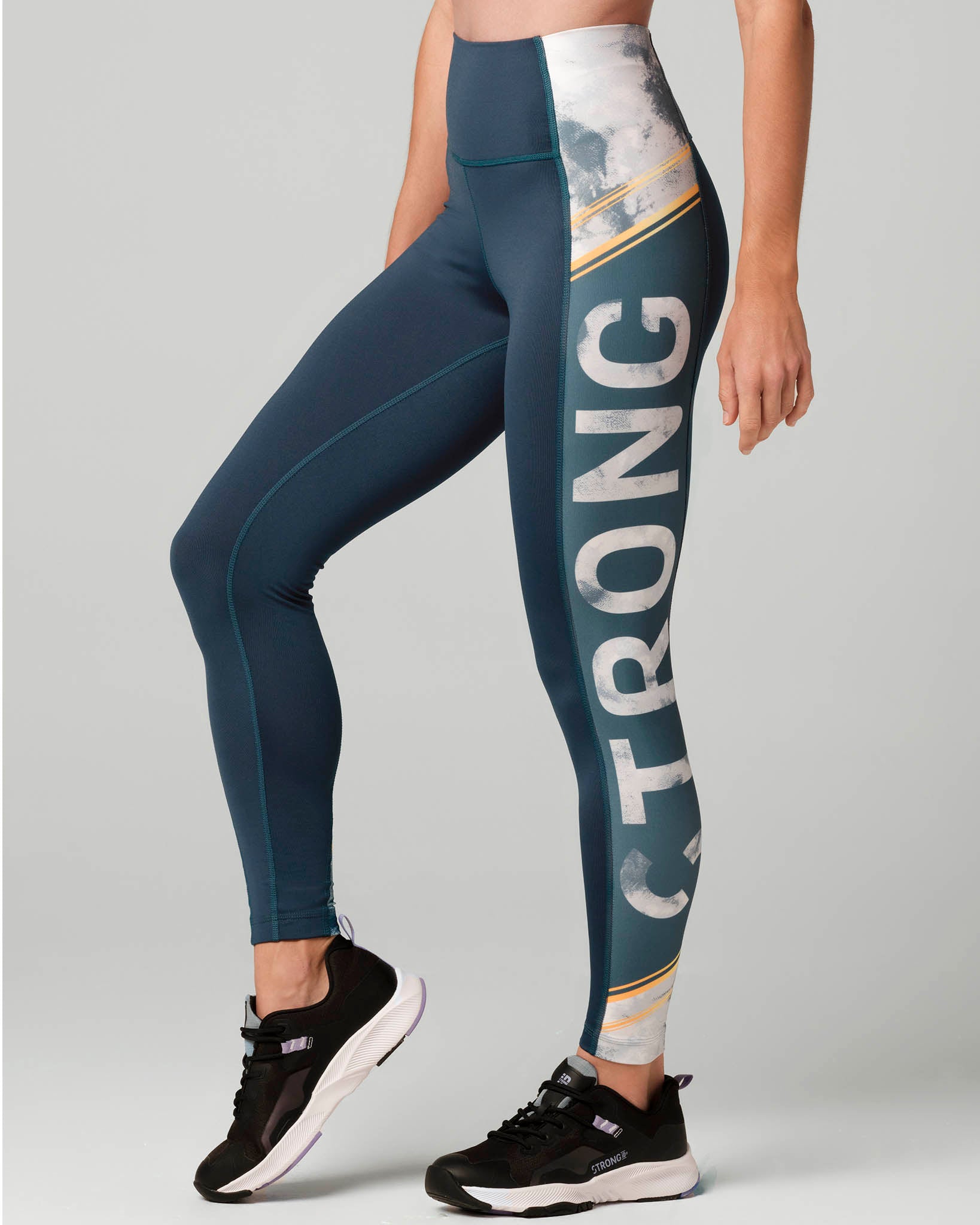 jeans bevolking Ruwe slaap Strong Way Of Life High Waisted Ankle Leggings