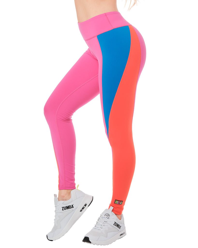 Pink Zumba In Motion Ankle Leggings