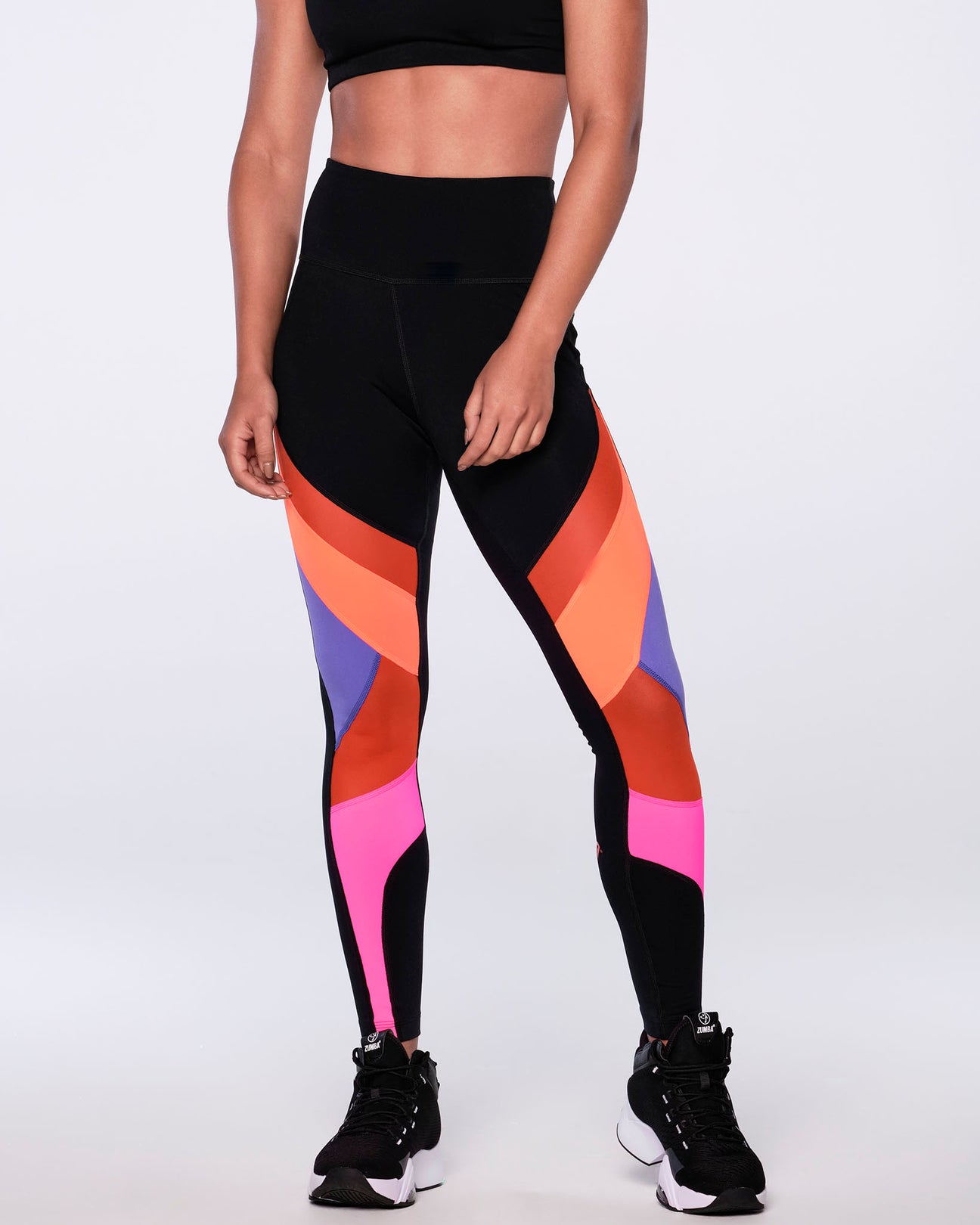 Zumba Muy Caliente High Waisted Ankle Leggings