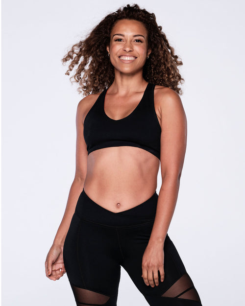 Zumba Happiness Hustler Crop Leggings sz XL - Bold Black