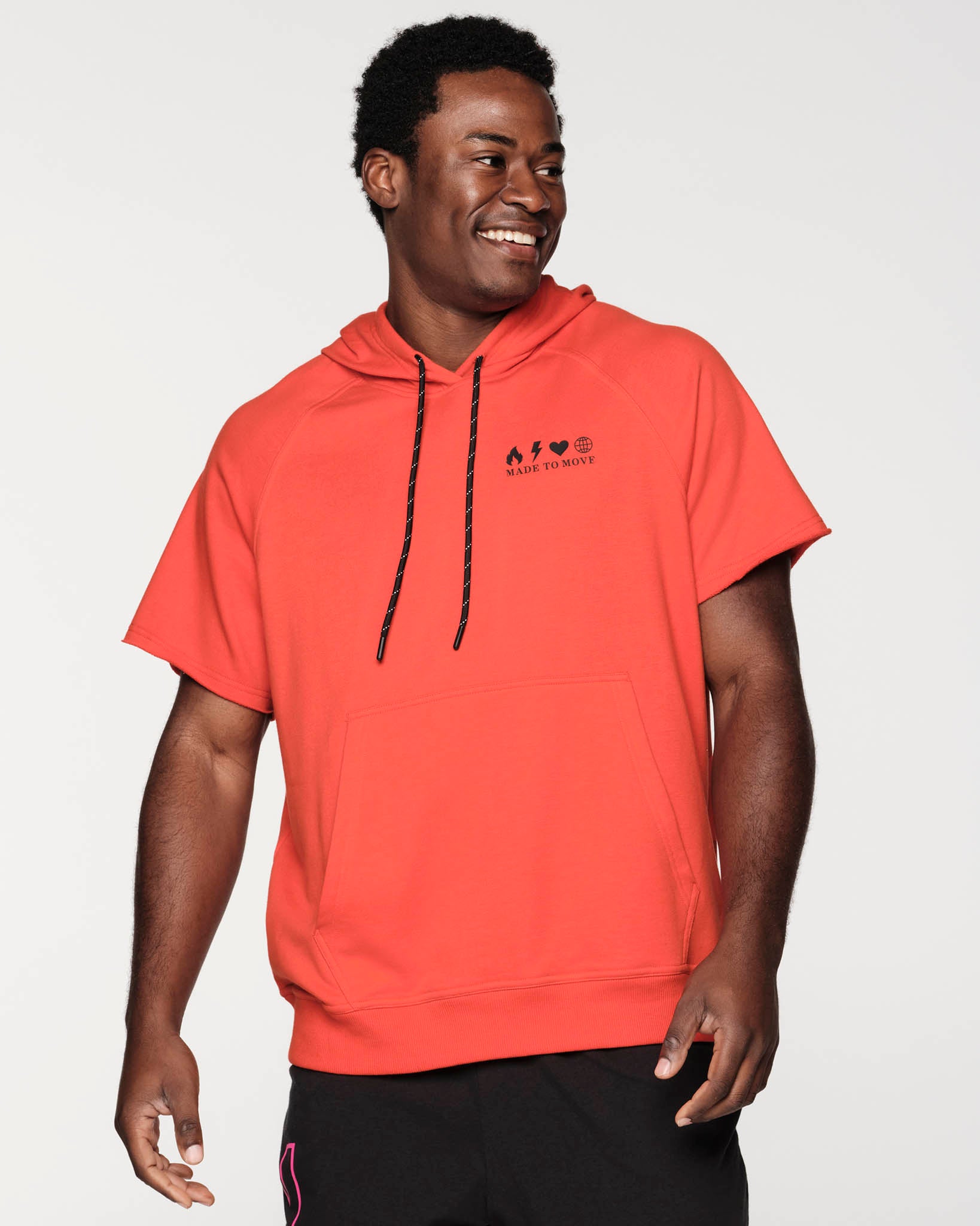 Zumba Move Men's Short Sleeve Hoodie